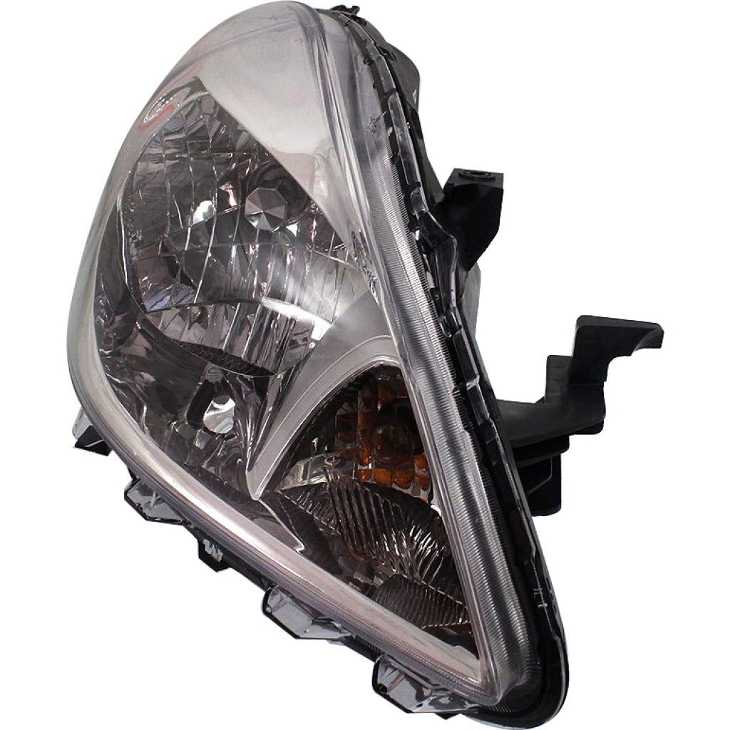 2012-2014 Nissan Versa Passenger Side Headlight Assembly with Bulbs - DOT Certified Replacement for NI2503207 | CarLights360 | Perfect for Night Driving & Foggy Conditions