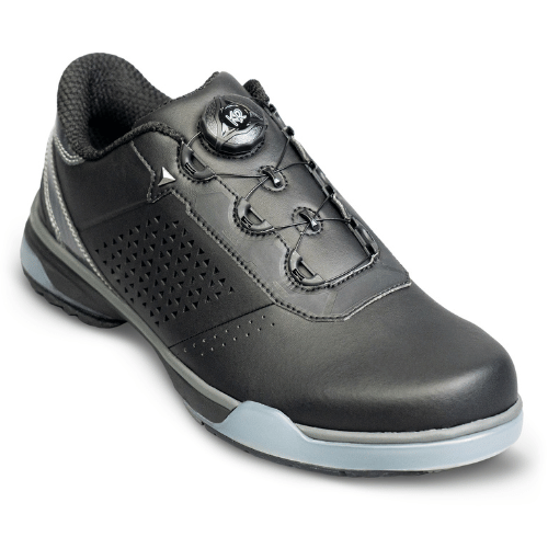 KR Strikeforce Charge Black Men's Wide Right Hand Performance Bowling Shoes - Perfect for League Play & Tournament Bowling