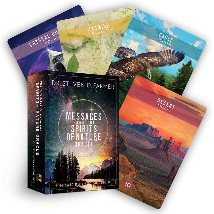 Messages from the Spirits of Nature Oracle Cards - Mystical Divination Deck for Spiritual Guidance, Meditation & Intuitive Readings - Perfect for Psychic Development, Tarot Enthusiasts & Energy Healing Practitioners