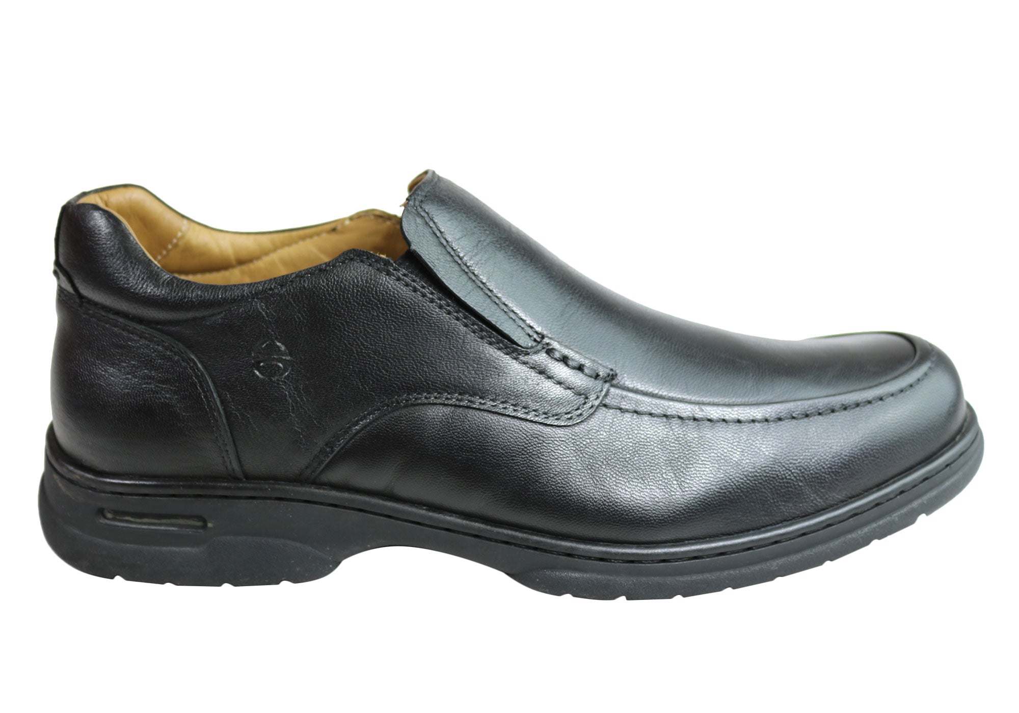 Ferricelli Vinnie Men's Leather Slip-On Comfort Shoes - Handmade in Brazil - Perfect for Casual Wear, Office & Travel