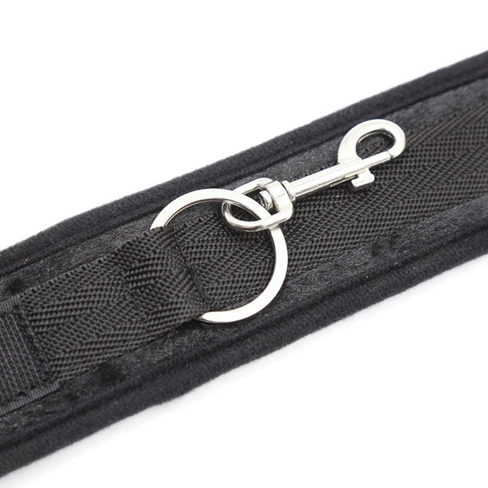 BDSM Bed Restraints Kit - Ankle & Wrist Cuffs for Adult Play