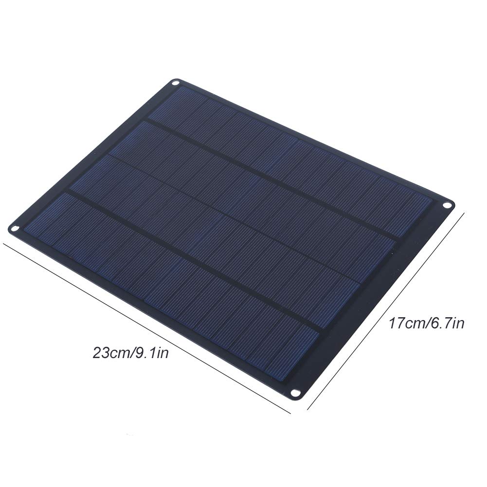 Portable Solar Charger - Waterproof & Durable Solar Panel for Outdoor, Camping, Hiking, Emergencies - Reliable Power Bank for Phones, Tablets & USB Devices