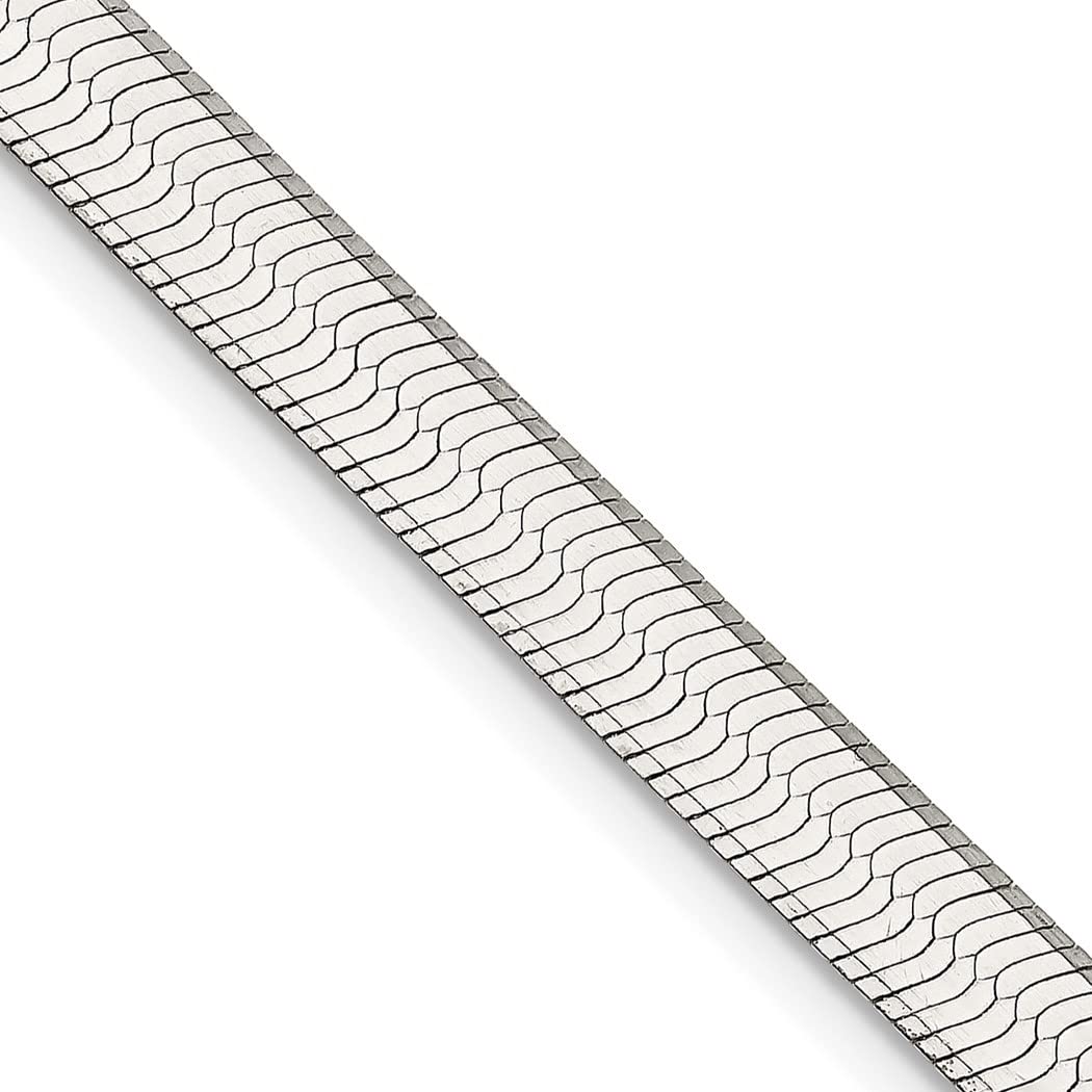 925 Sterling Silver Magic Herringbone Chain Necklace for Women - Adjustable Lengths 16