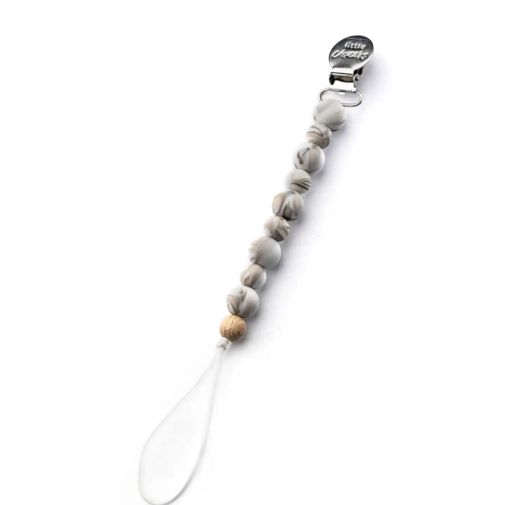 Little Cheeks Classic Clip - Warm Marble Baby Hair Accessory for Girls | Perfect for Everyday Wear, Parties & Photo Shoots