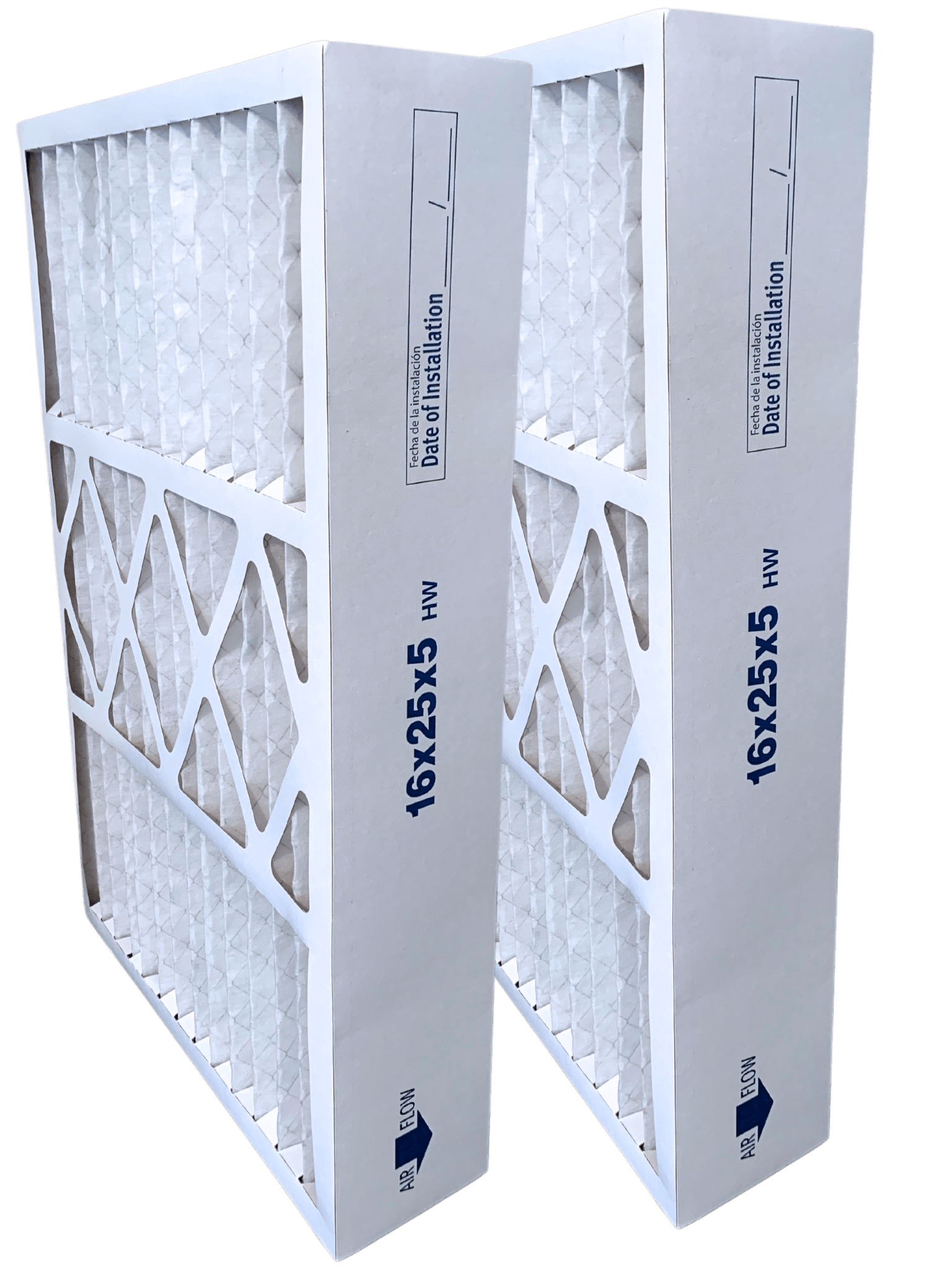 Honeywell Compatible 16x25 MERV 8 Air Filter - 2 Pack | FC100A1029 Replacement | Perfect for Home HVAC, Furnace & AC Systems