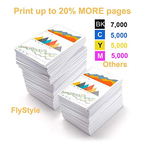 4-Pack High Yield TK-5142 Compatible Toner Cartridges (Black, Cyan, Yellow, Magenta) for Kyocera ECOSYS M-6530cdn, M-6030cdn, P-6130cdn Printers - Perfect for Office & Home Printing Needs