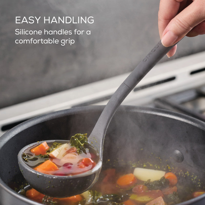4-Piece Silicone Kitchen Utensil Set - Non-Stick, Heat-Resistant Cooking Tools for Baking, Stirring & Flipping - Perfect for Nonstick Pans, Pots & Cookware