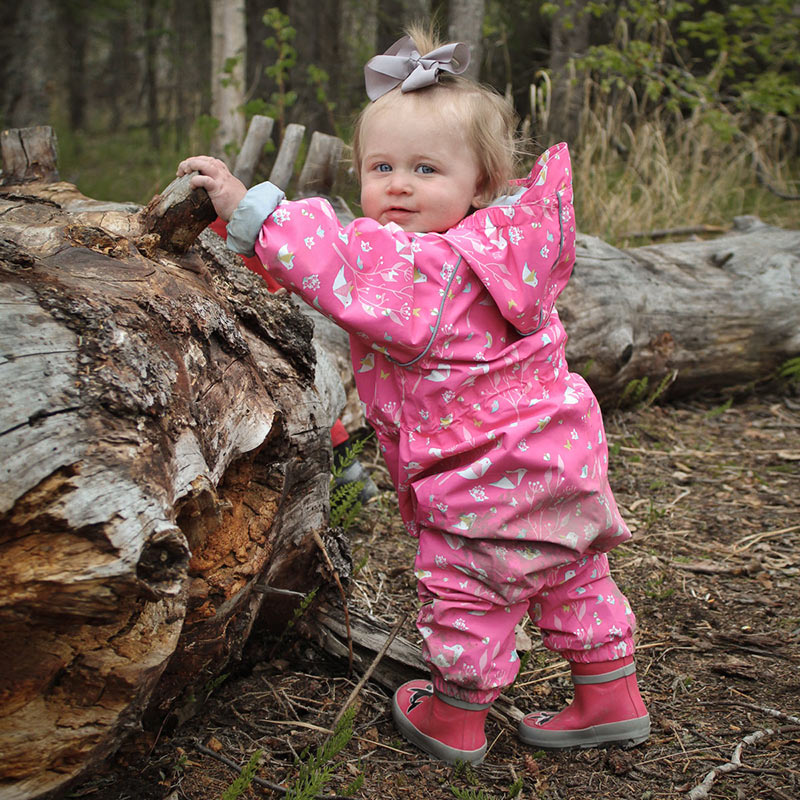 Jan & Jul Puddle Dry Waterproof Playsuit for Kids - Water-Resistant Rain Suit for Outdoor Play, Splashing in Puddles & Rainy Day Adventures