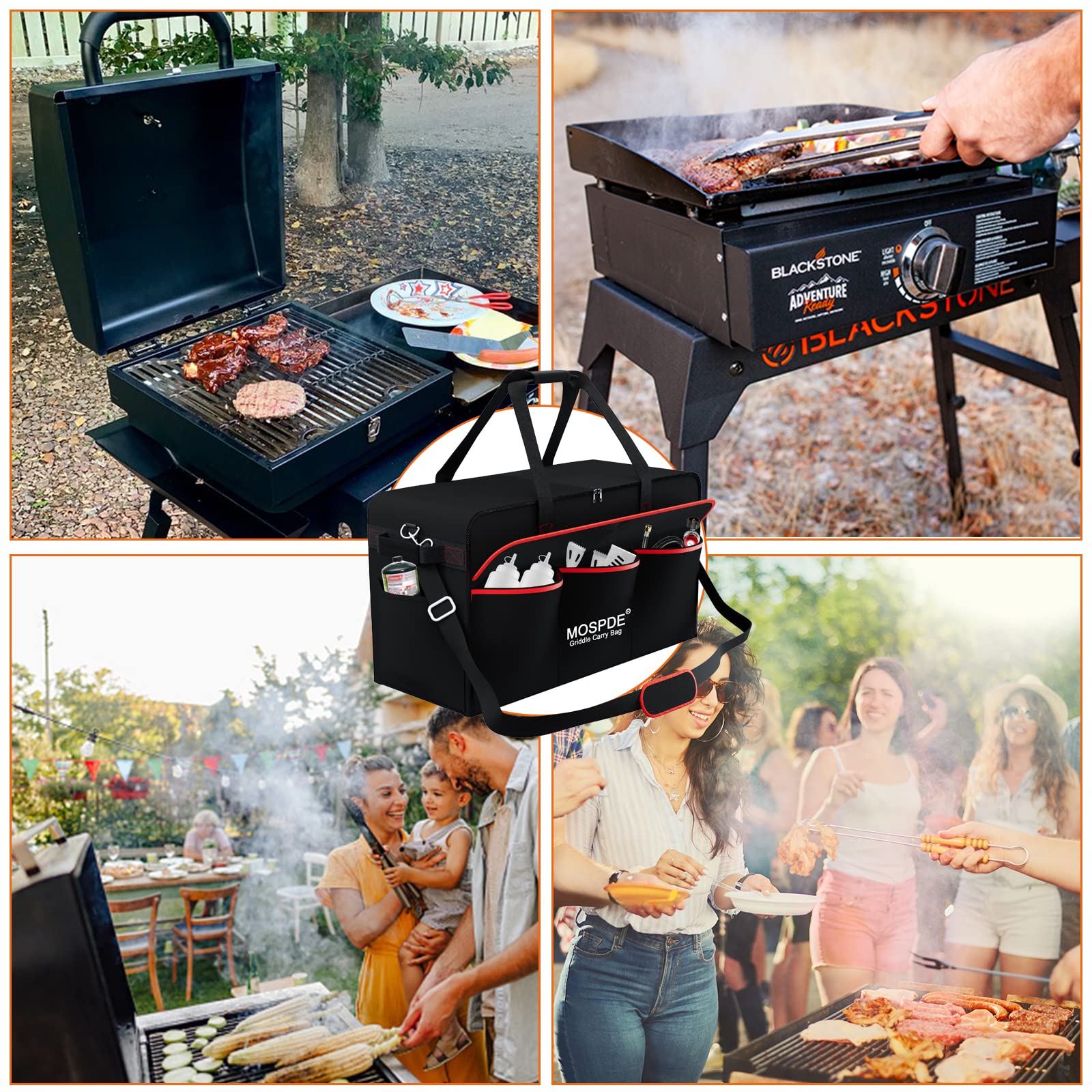 **17 Inch Griddle Cover Carry Bag for Blackstone 17