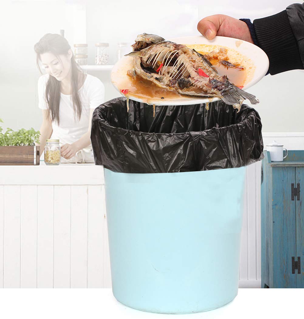Black 8 Gallon Tall Kitchen Trash Bags - 100 Count Heavy Duty Garbage Can Liners for Home, Office & Outdoor Use | Durable Leakproof Waste Disposal Bags