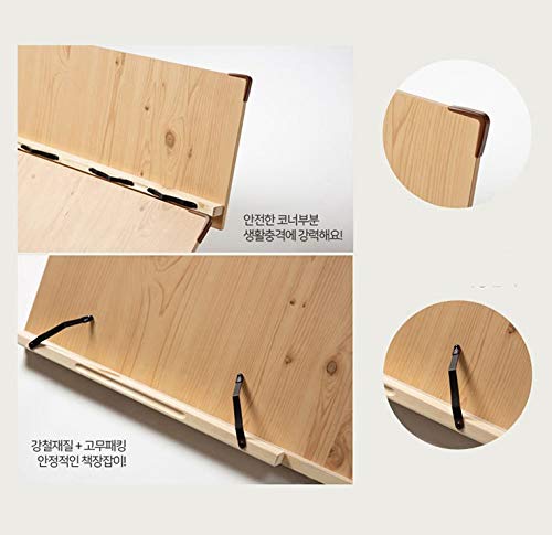 WIZ Adjustable Book Stand Holder for Reading & Writing - 3-Step Angle Adjustment, Tablet & Laptop Stand - Perfect for Office, Study & Home Use