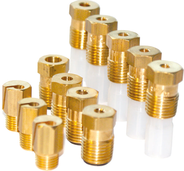 VYRSA 35/36/60/66 Brass Replacement Nozzles - High-Quality Durable Brass Nozzle Tips for Garden Hose, Sprinkler & Irrigation Systems - Perfect for Lawn, Garden Watering & Outdoor Cleaning