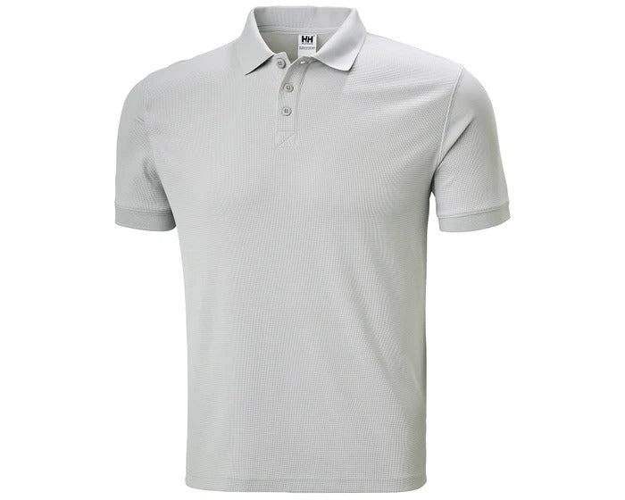 Helly Hansen 2022 Men's Riftline Polo Shirt - Breathable Quick-Dry Performance Golf & Casual Wear for Outdoor Activities