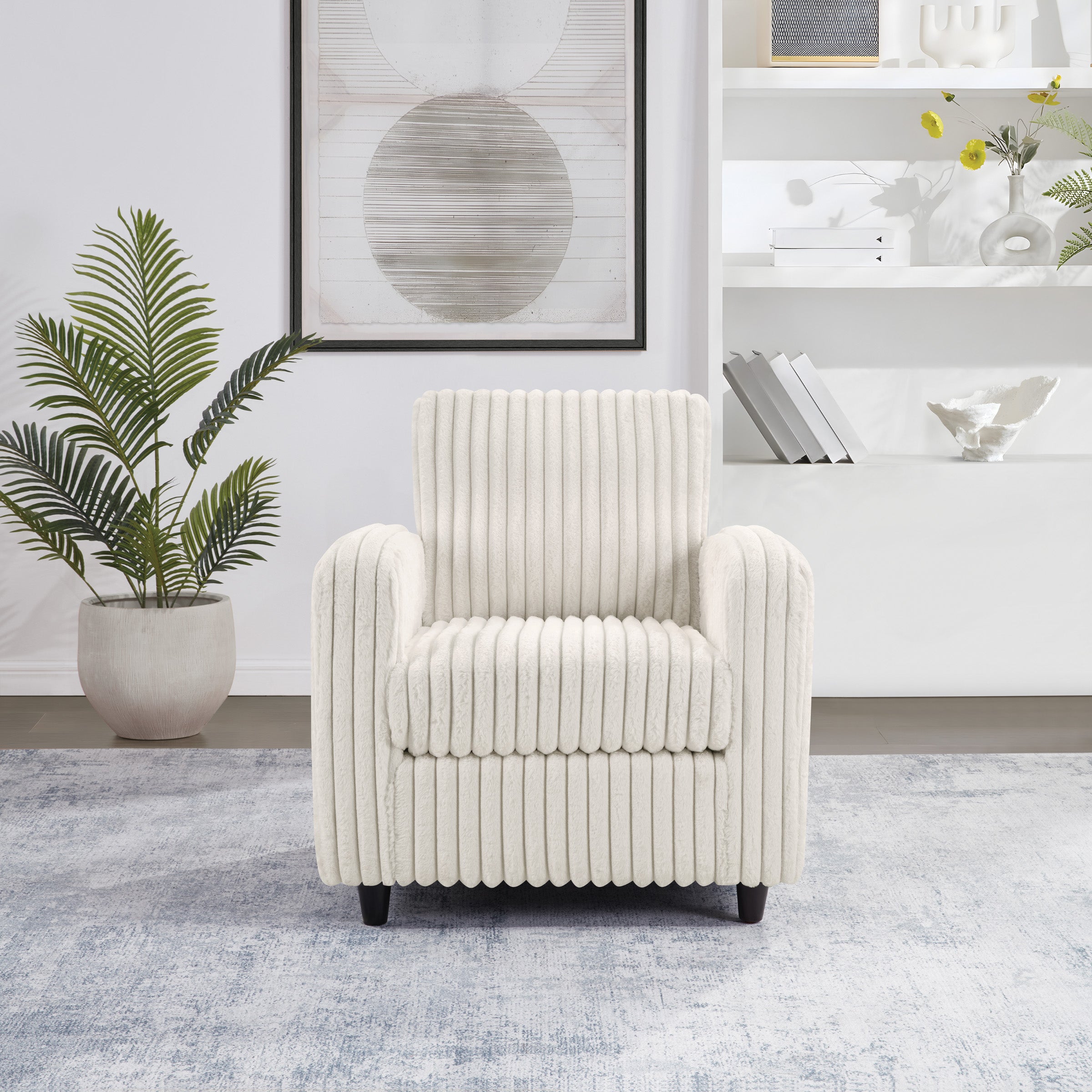Office Star Ave Six Venus Club Chair [VNS51A] - Modern Ergonomic Office Chair for Home & Business - Perfect for Conference Rooms, Waiting Areas & Executive Offices