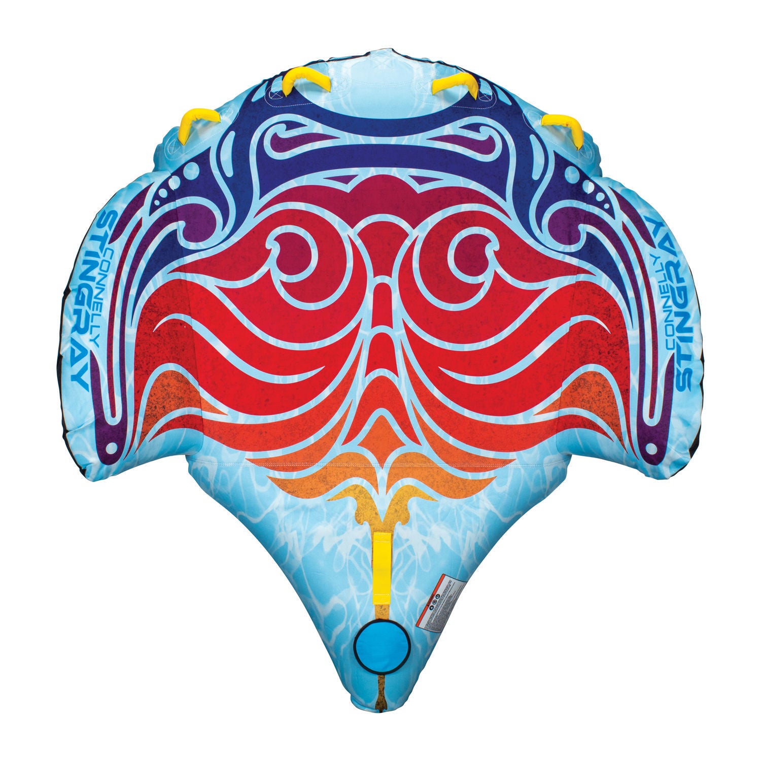 Connelly Stingray 2 Rider Soft Top Towable Tube - Inflatable Water Tube for Lakes, Rivers & Boating Fun - Perfect for Summer Water Sports & Family Adventures