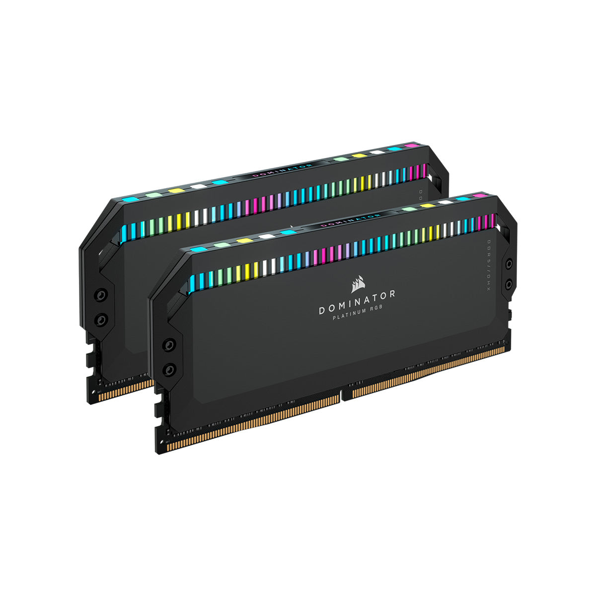 Corsair Dominator Platinum RGB 64GB (2x32GB) DDR5 6600MHz CL32 Desktop Memory Kit - High Performance Gaming & Overclocking RAM for PC Builds, Content Creation, and Workstations