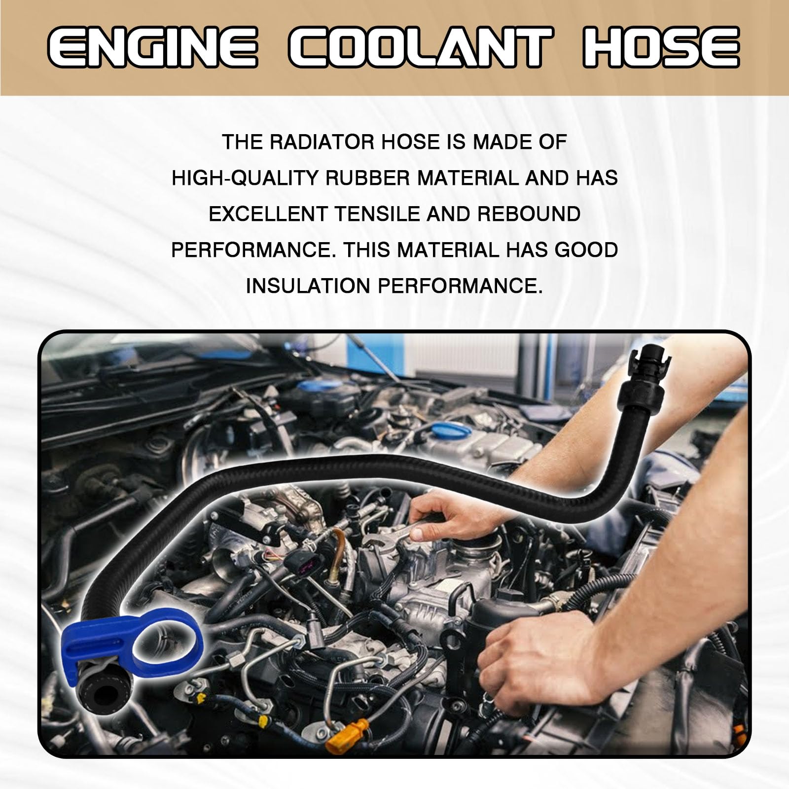 Chevy Cruze Buick 1.4L Coolant Hose 2011-2016 - Engine Cooling System Replacement