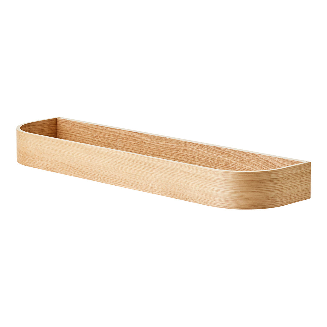 Nina Bruun Epoch Shelf Menu - Modern Scandinavian Wooden Wall Shelf for Home & Office Decor - Perfect for Living Room, Bedroom, or Workspace Organization