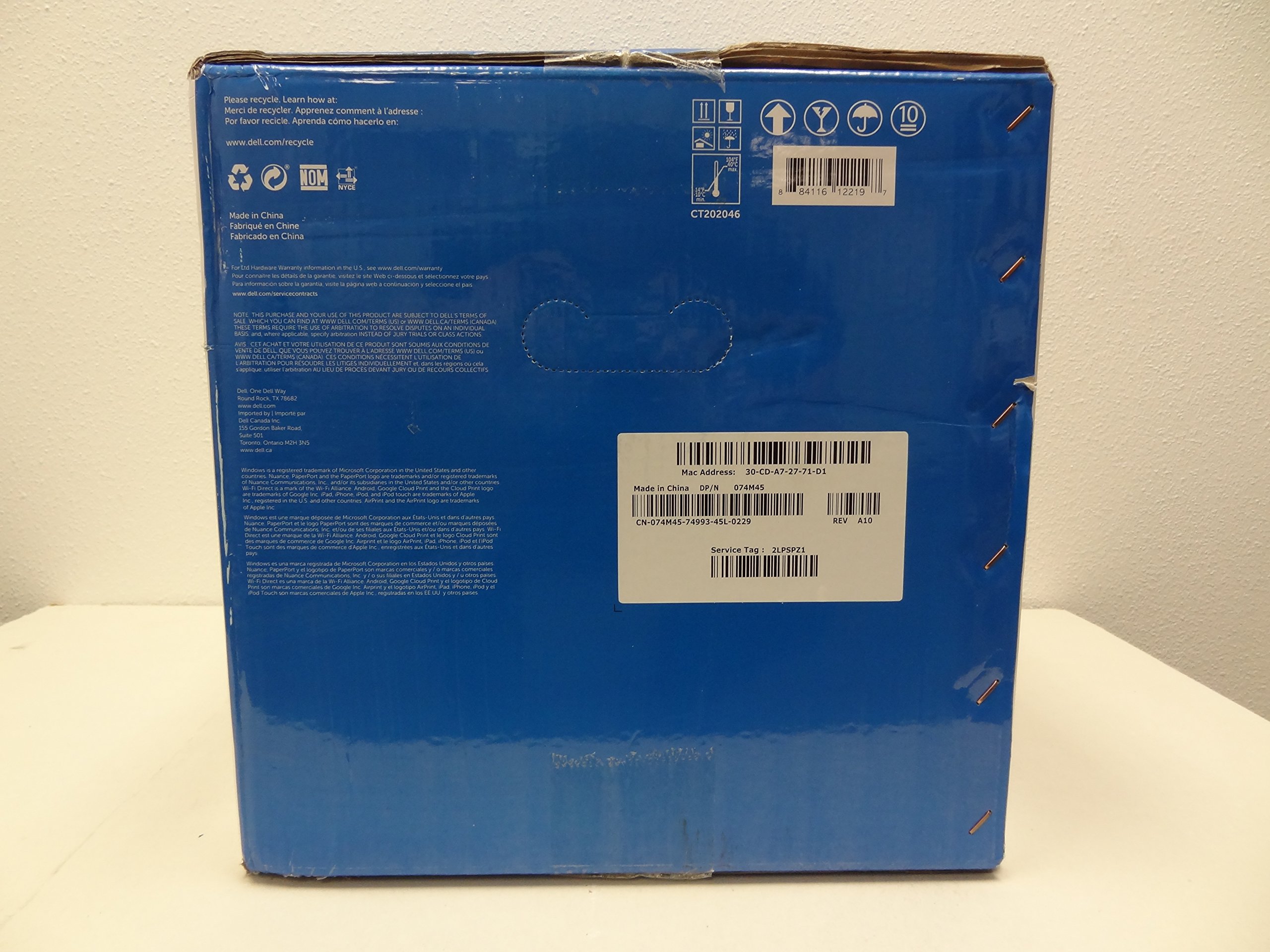 Dell B1165nfw Wireless Monochrome Laser Printer with Scanner, Copier & Fax - All-in-One Office Printer for Home & Business Use