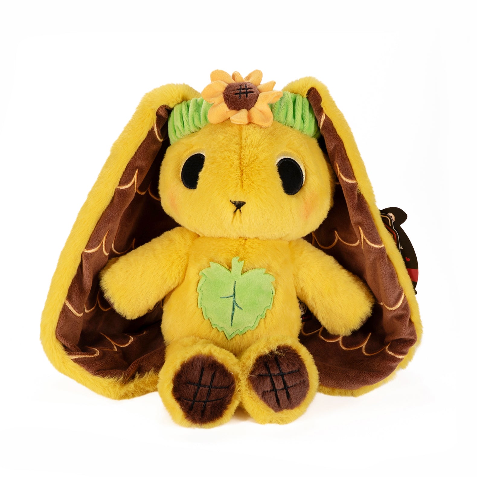 Sunflower Rabbit Plush Stuffed Animal - Soft Cute Bunny Toy for Kids & Adults | Perfect for Gifts, Nursery Decor, and Anxiety Relief