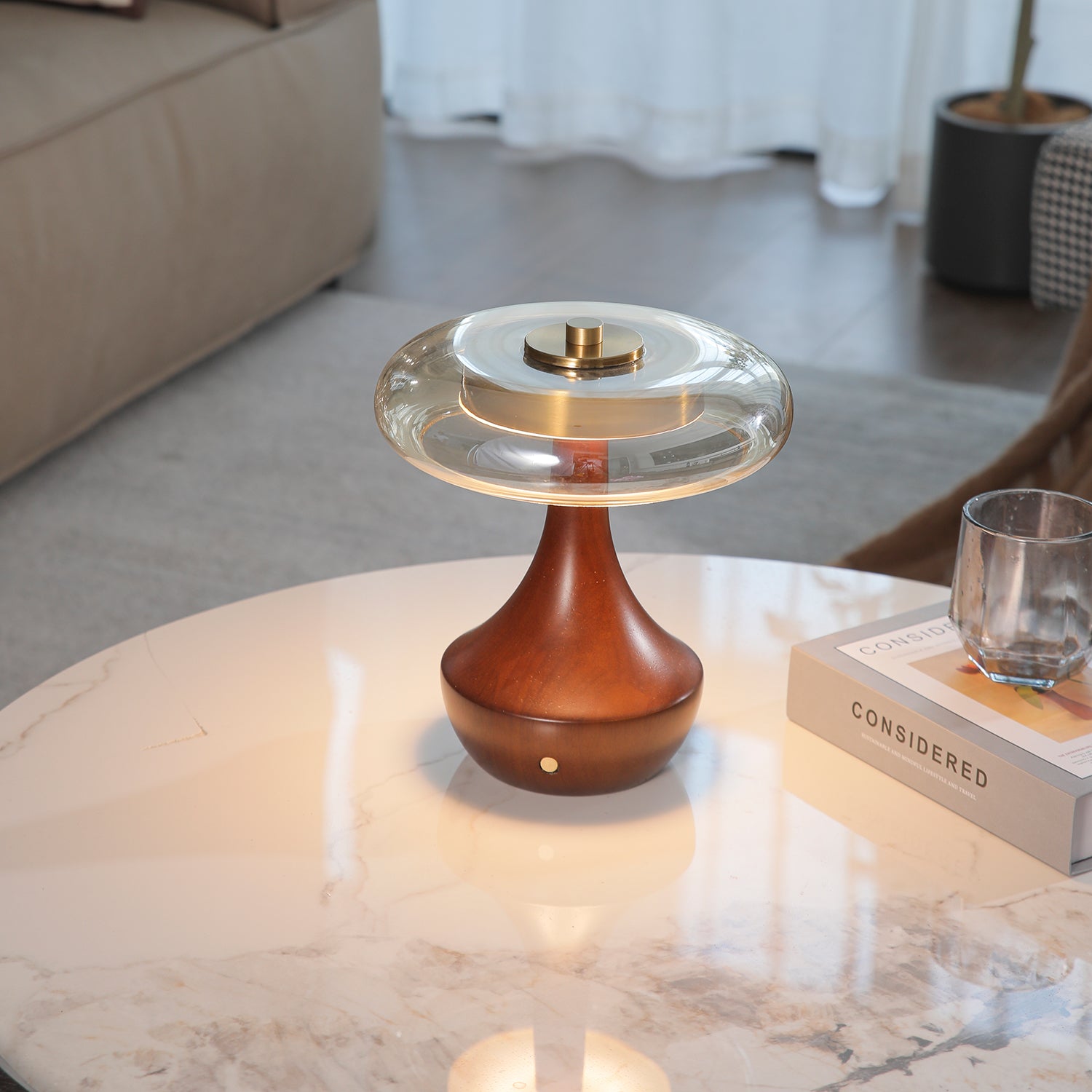 Elliot Table Lamp - Modern LED Desk Light with Adjustable Brightness, Touch Control for Bedroom, Living Room & Office - Perfect for Reading, Working & Decor