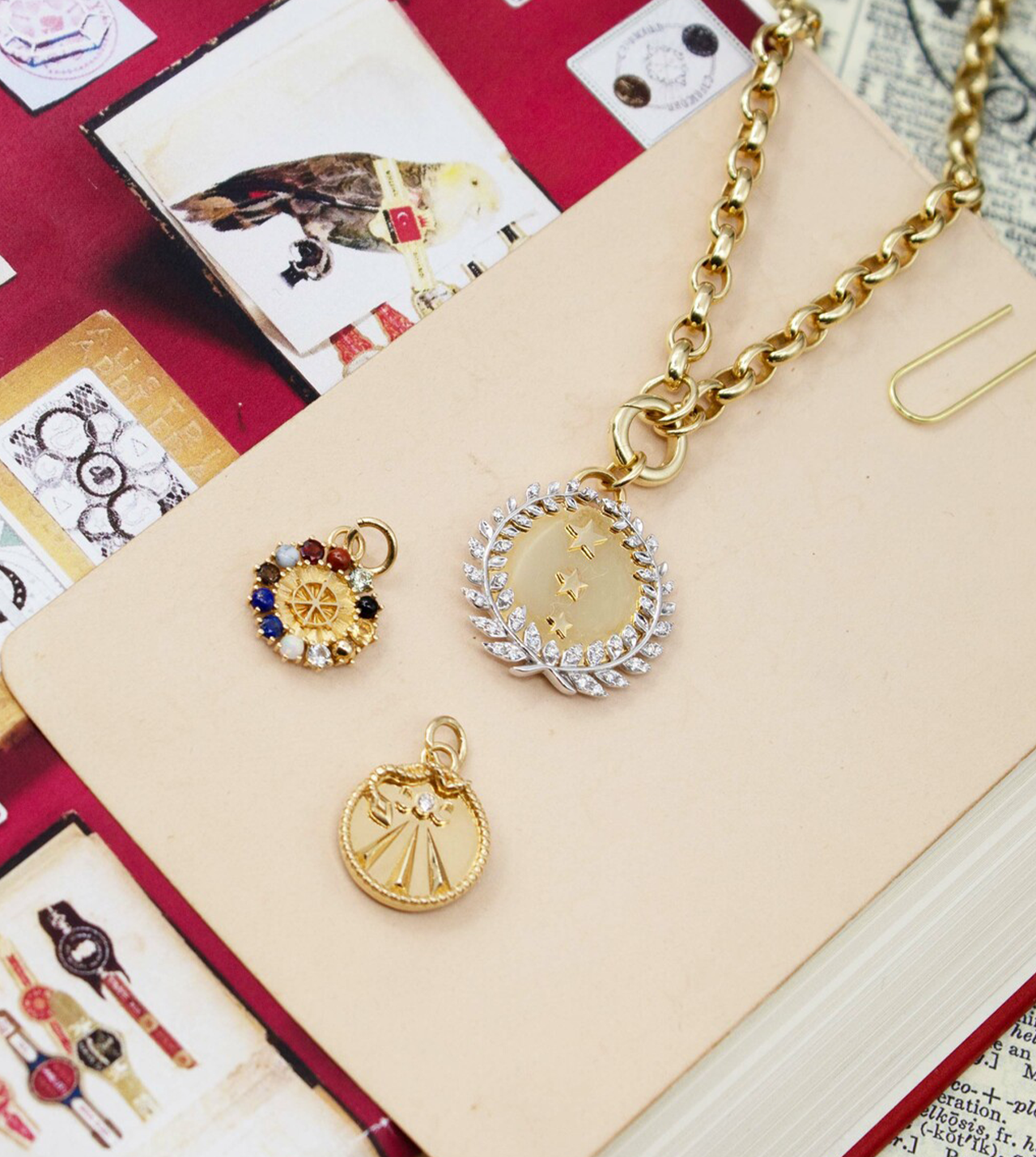 Heavy Duty Belcher Open Chain Necklace with Mini Chubby Annex Link - Perfect for Layering, Boho Jewelry & Everyday Fashion Accessories