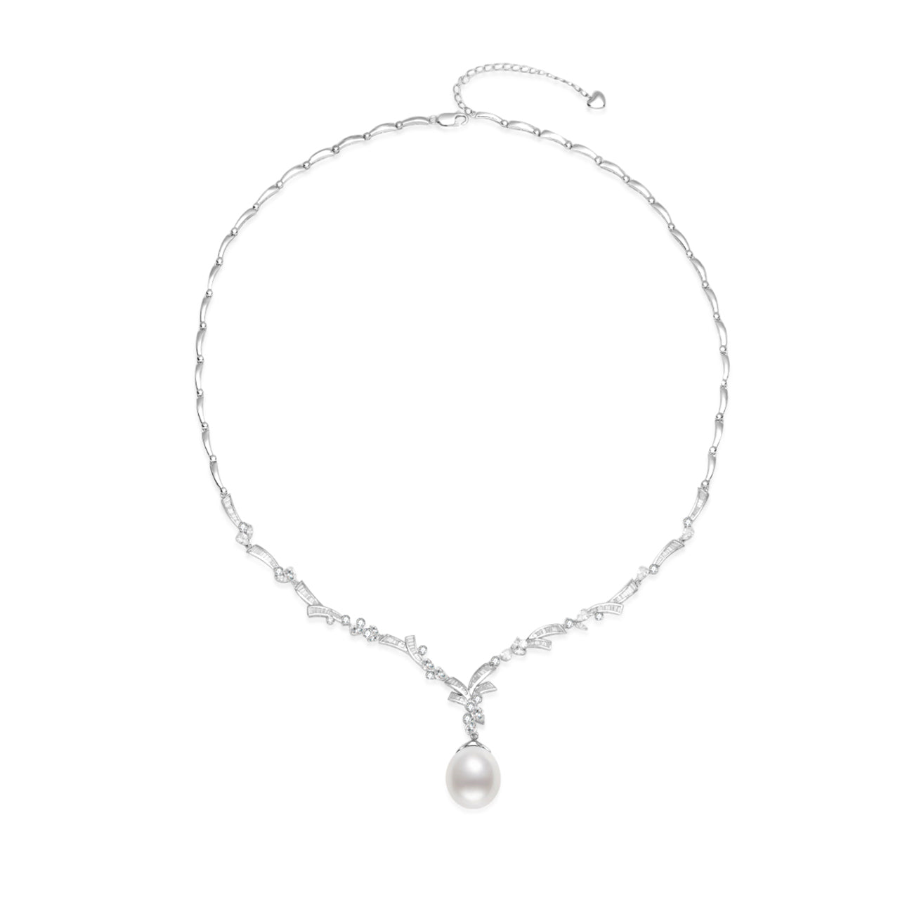 18K Solid Gold Australian White South Sea Pearl Necklace - Elegant Bridal Jewelry & Luxury Gift for Women (KN00274) | Perfect for Weddings, Anniversaries and Special Occasions