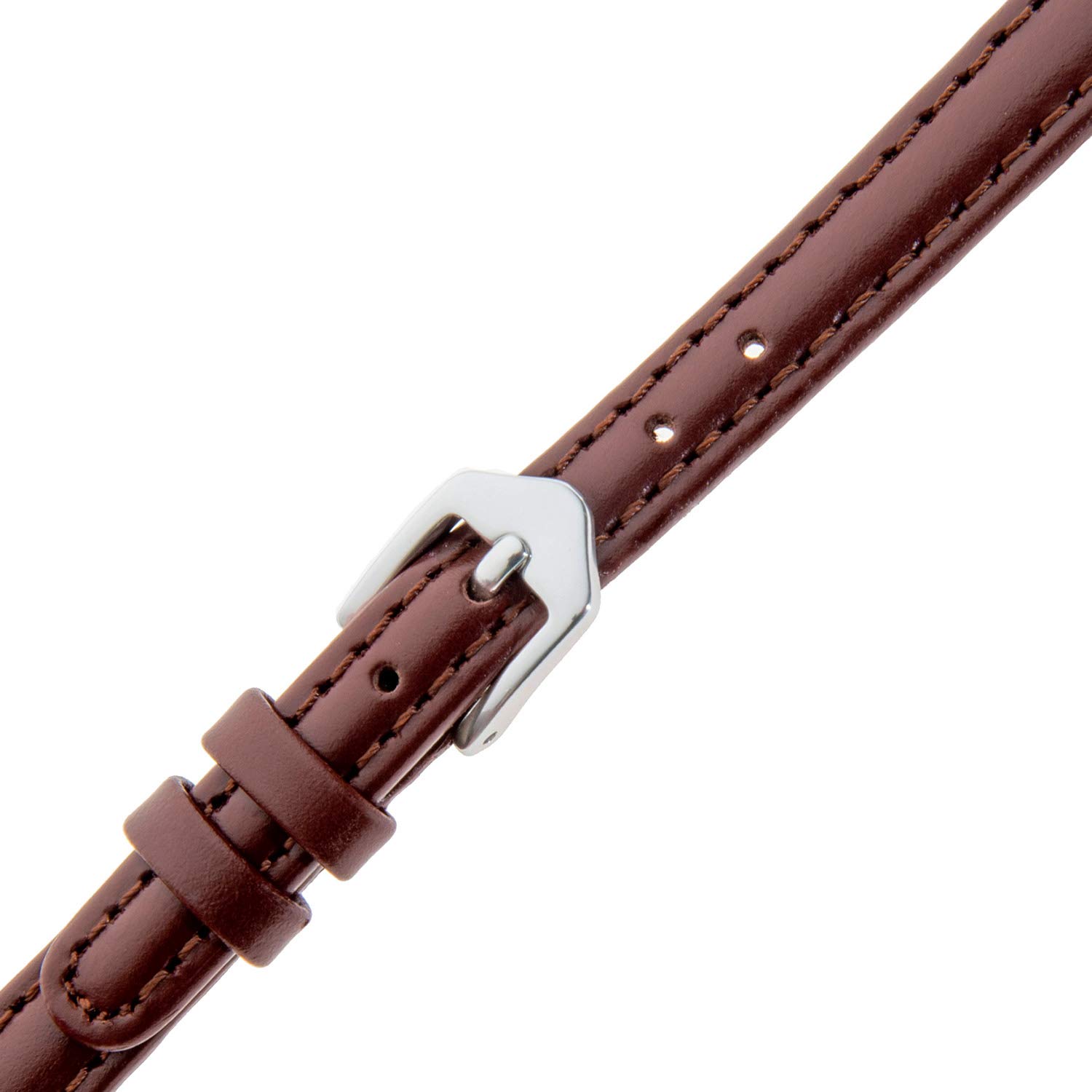 Waterproof 10-14mm Oilskin Leather Watch Band for Women - Durable Replacement Strap for Dress Watches, Casual & Outdoor Use