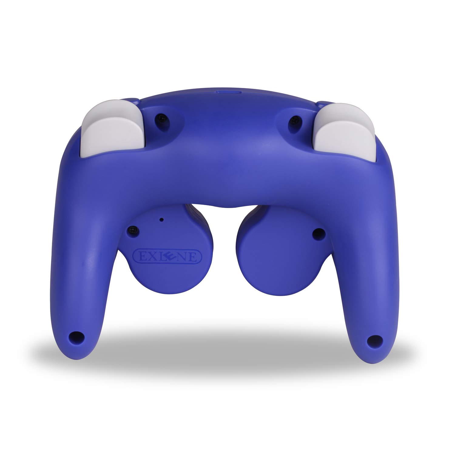 EXLENE Wireless Gamecube Controller for Nintendo Switch/Lite/PC/Android/iOS/Steam - Pro Controller with Wake Up, Motion Control, Adjustable Vibration, Turbo & Auto Turbo (Upgraded Blue) - Perfect for Gaming, Streaming & Multiplayer Sessions