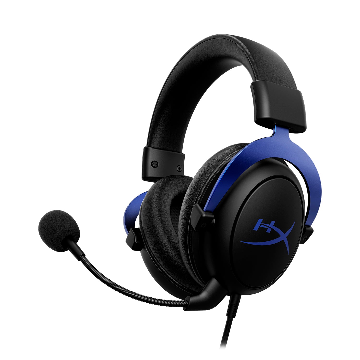 HyperX Cloud Gaming Headset - Wired Over-Ear Headphones with Noise Cancellation Mic for PC, PS4, Xbox - Comfortable Memory Foam for Long Gaming Sessions - Perfect for Esports, Streaming & Online Multiplayer Games