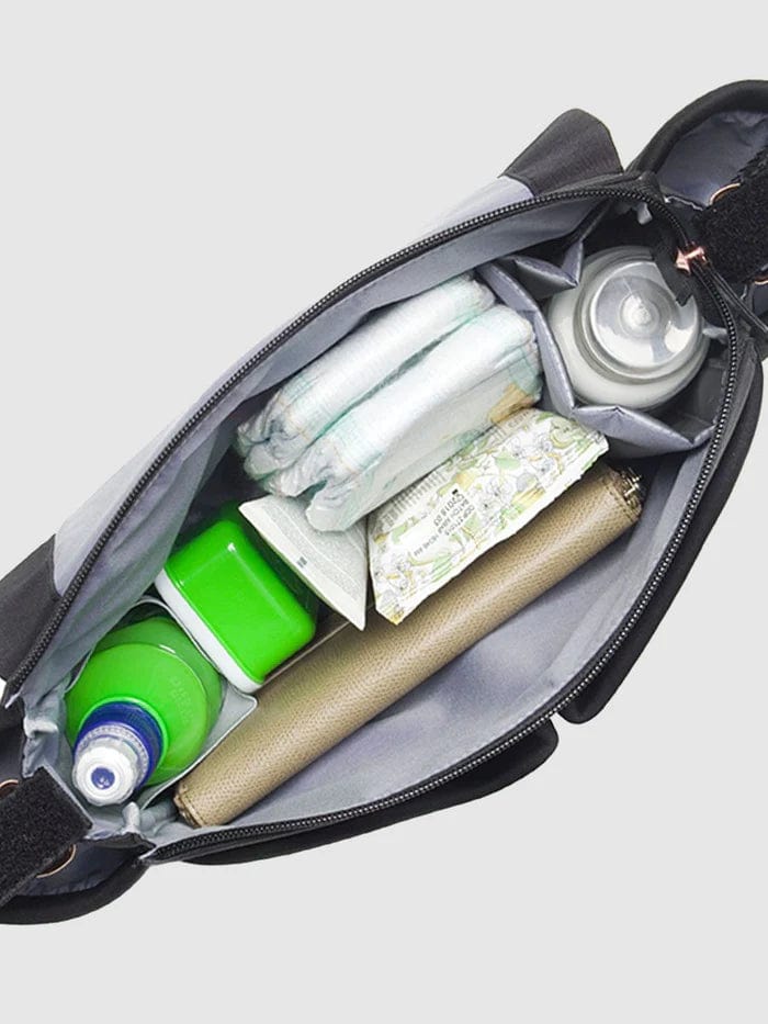 Storksak Premium Stroller Organizer - Luxury Diaper Bag & Baby Essentials Carrier for On-the-Go Parents | Perfect for Shopping, Travel & Daily Outings