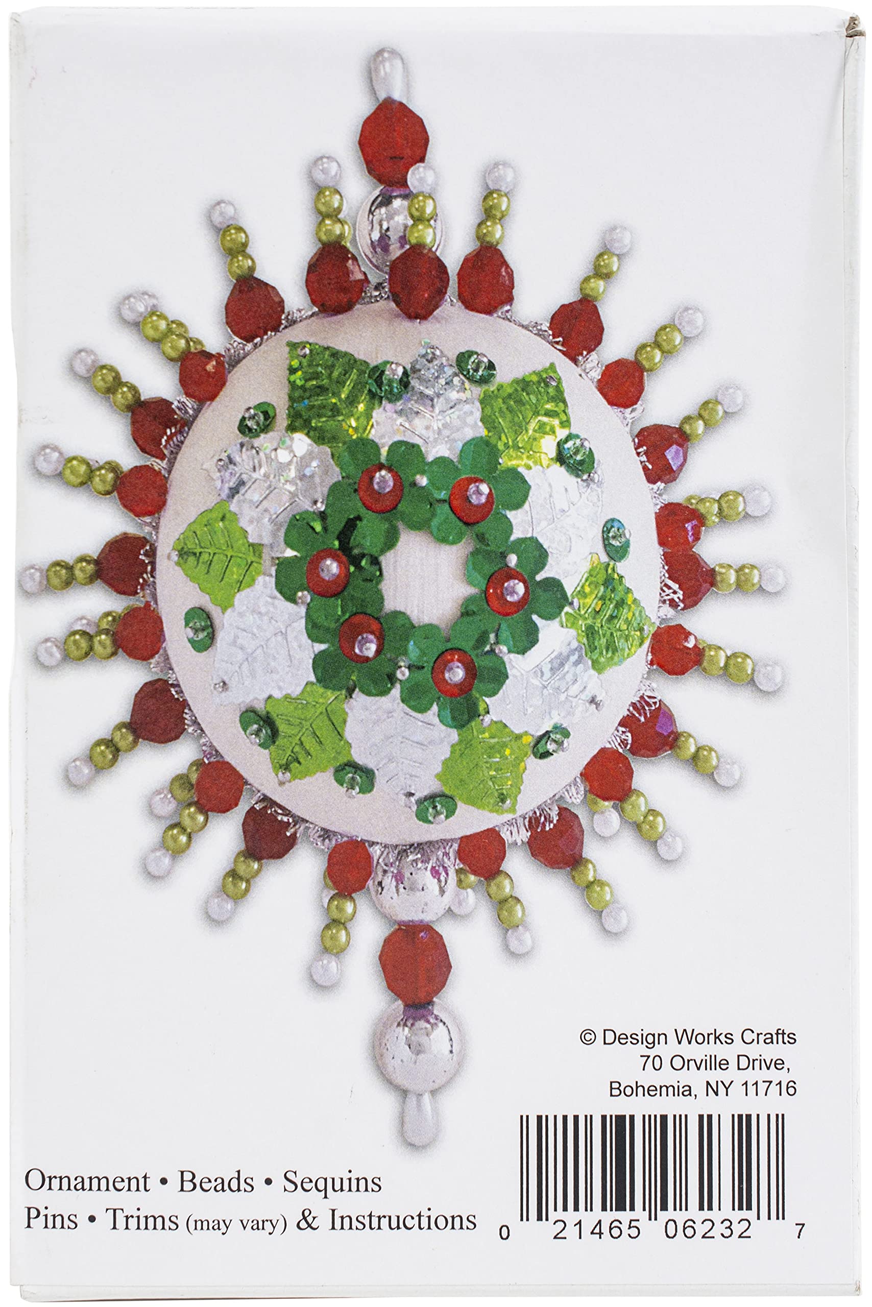 DIY Satin Ornament Craft Kit - 50-Piece Christmas Decoration Set for Holiday Tree Decor, Gift Making & Home Decor Projects