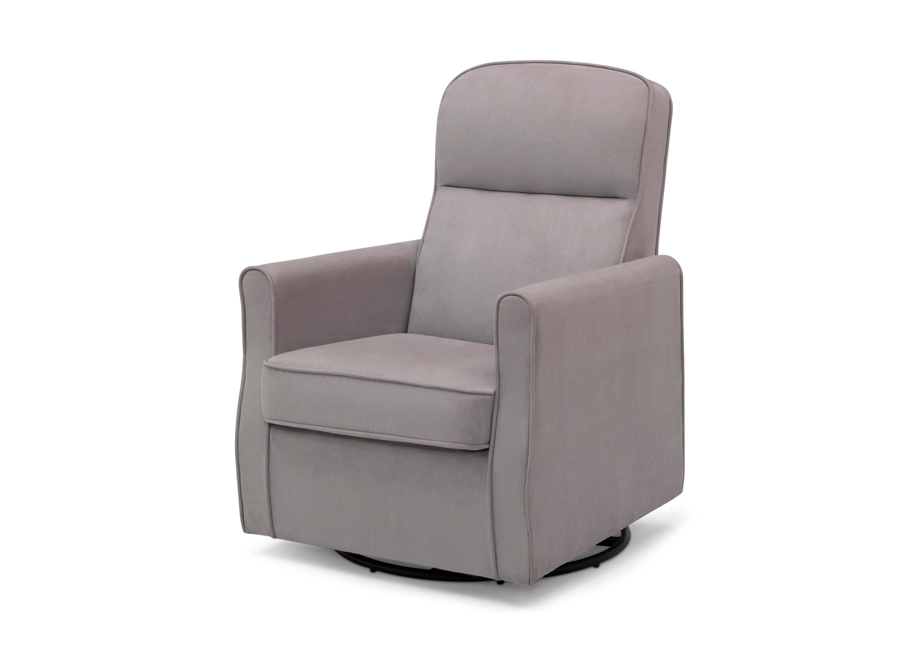 Clair Slim Nursery Glider Swivel Rocker Chair - Comfortable Baby Rocking Chair for Nursing, Feeding & Relaxing - Perfect for Nurseries, Bedrooms & Living Rooms
