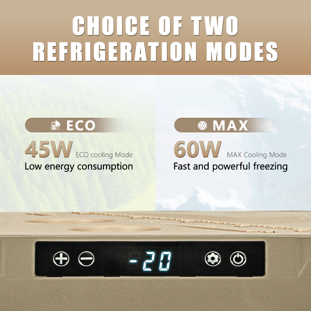 Alpicool GE30 12V Portable Car Refrigerator Freezer - 30 Quart Compact Fridge for Road Trips, Camping & Tailgating
