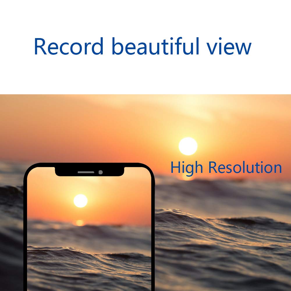 iPhone Xs Max OLED Screen Replacement - 6.5 Inch Touch Screen with Repair Tools & Waterproof Adhesive (Model A1921, A2101-2104) | DIY Fix for Cracked/Damaged Display | Perfect for Home Repair & Phone Restoration