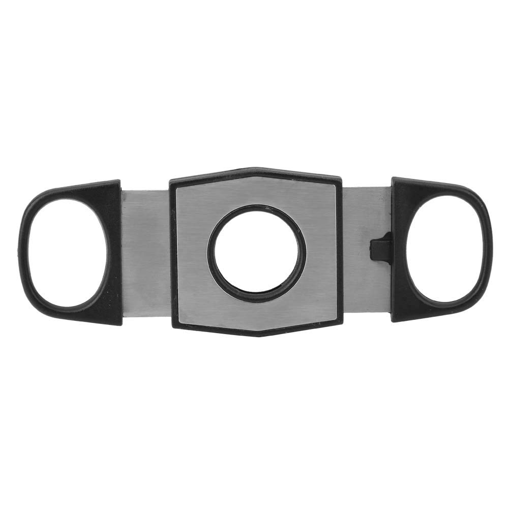 Premium Stainless Steel Double-Blade Cigar Cutter - Pocket-Sized Corrosion-Resistant Cigar Scissors for Smooth Cuts | Perfect for Home Use, Travel & Outdoor Smoking