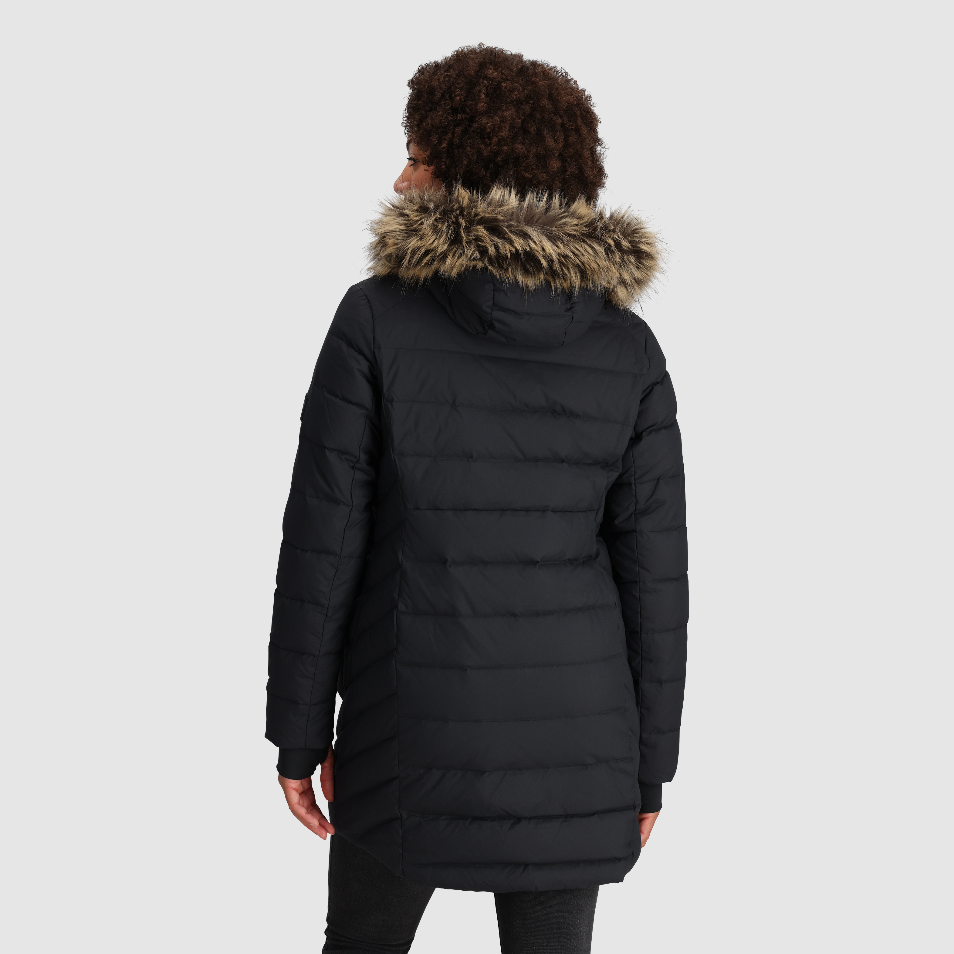 Women's Cozy Lux Down Parka - Warm Winter Jacket for Cold Weather, Waterproof & Windproof, Fashionable Outerwear for Outdoor Activities & Daily Wear