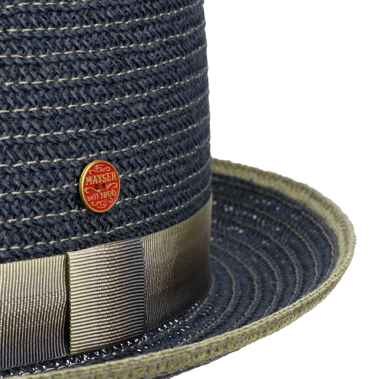 Stylish Andy Pork Pie Straw Hat by Mayser - Summer Fashion Accessory for Men & Women - Perfect for Beach, Garden Parties & Outdoor Events