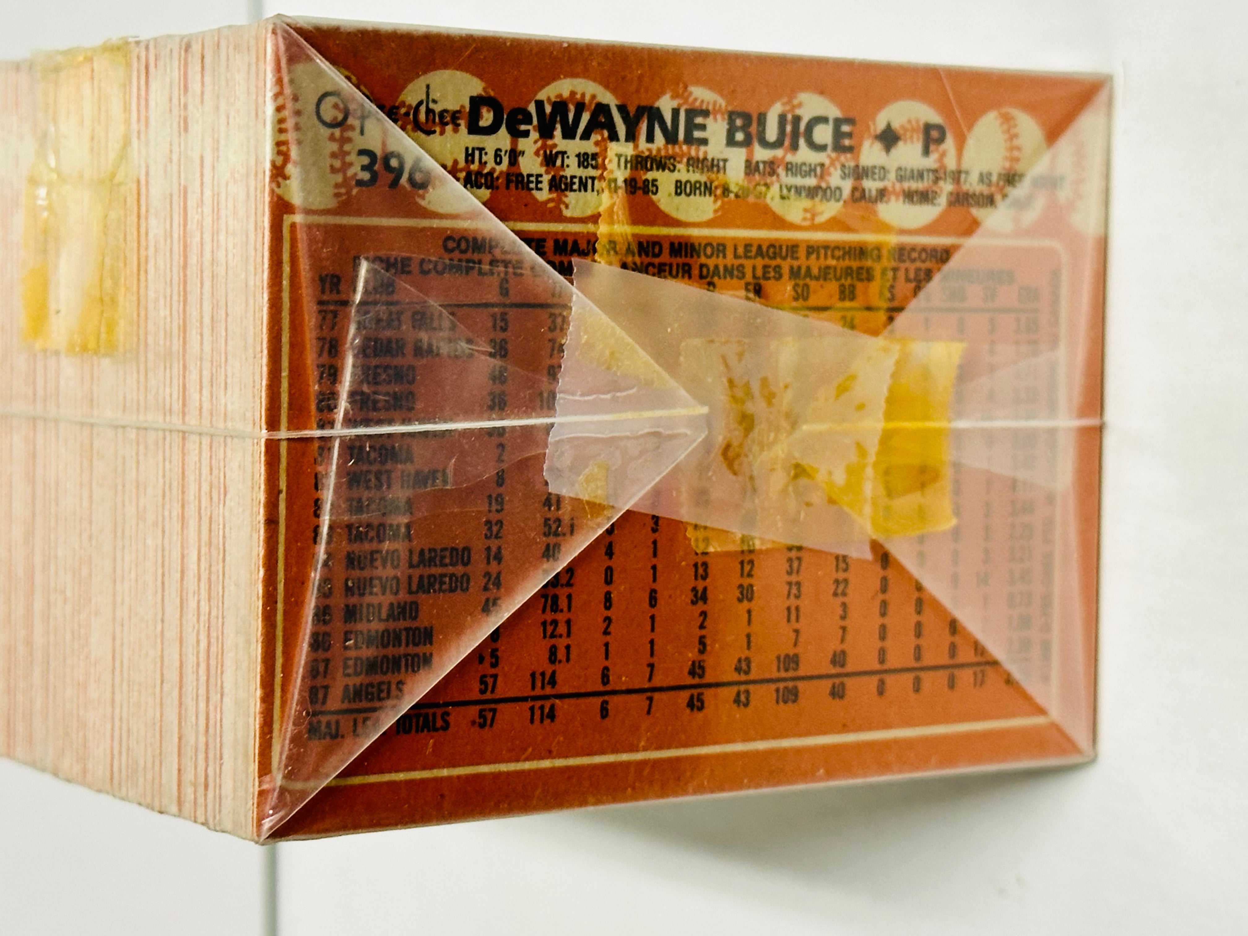1988 OPC Baseball Cards Complete Set - High Grade PSA Rated - Perfect for Collectors, Investors & Sports Memorabilia Enthusiasts