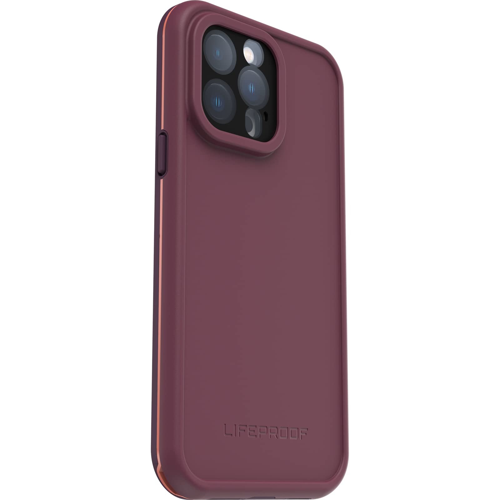 LifeProof FRĒ Series Waterproof Case for iPhone 13 Pro Max - IP68 Certified, Built-in Screen Protector, MagSafe Compatible, Port Covers (Resourceful Purple) - Perfect for Outdoor Adventures, Water Sports & Everyday Protection