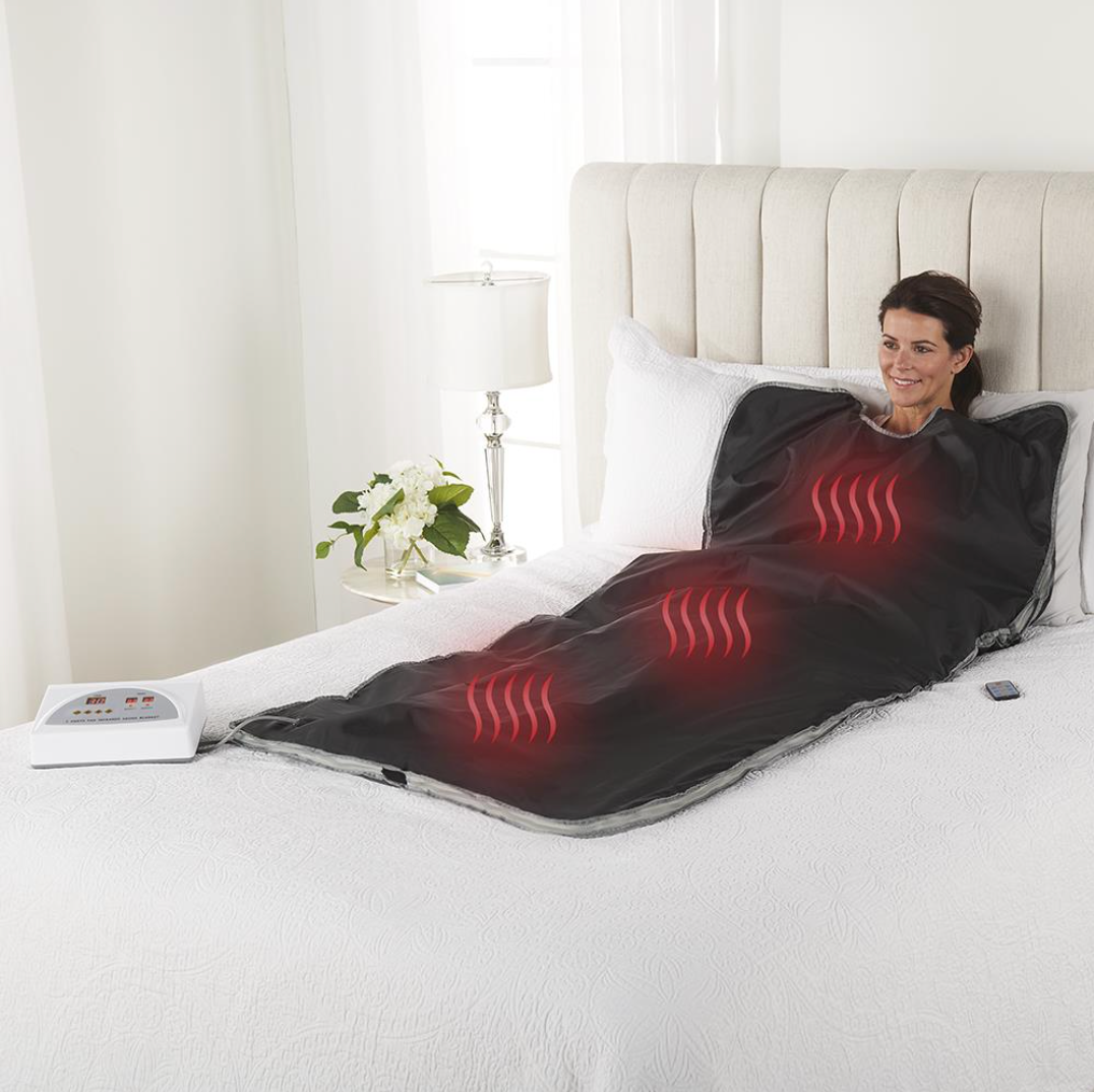 Far Infrared Sauna Blanket for Home Use - Portable Full Body Detox & Relaxation Therapy - Perfect for Stress Relief, Pain Management, and Weight Loss at Home or Gym
