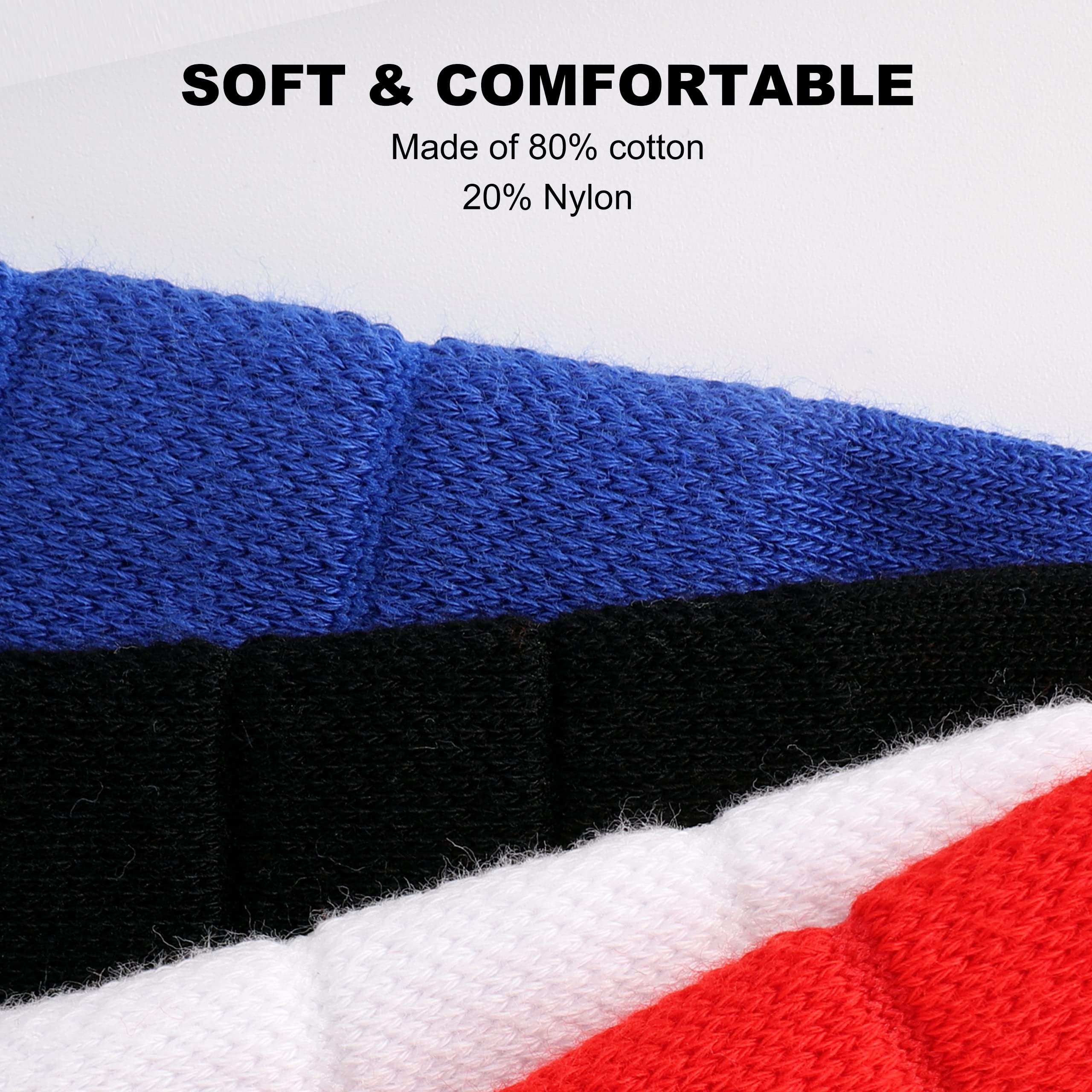 Findway Scrunch Football Socks - 2 Pairs Extra Long Padded Soccer Socks for Men & Boys | Compression Athletic Socks for Soccer, Running & Sports Performance