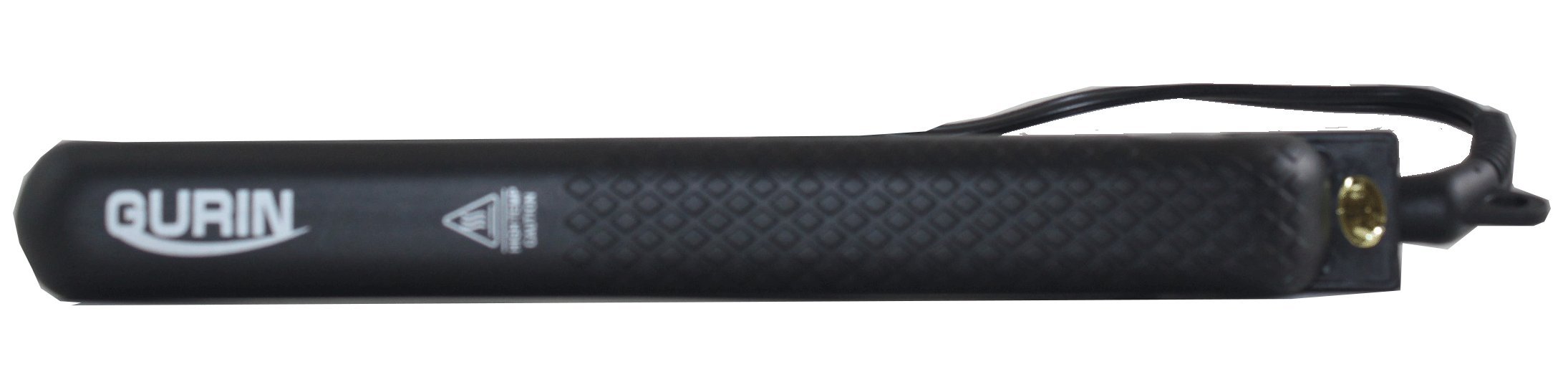 Gurin Ceramic Tourmaline Flat Iron Hair Straightener - 1.25 Inch Professional Styling Tool with Travel Case | Perfect for Home Use, Salon Styling & On-the-Go Hair Care