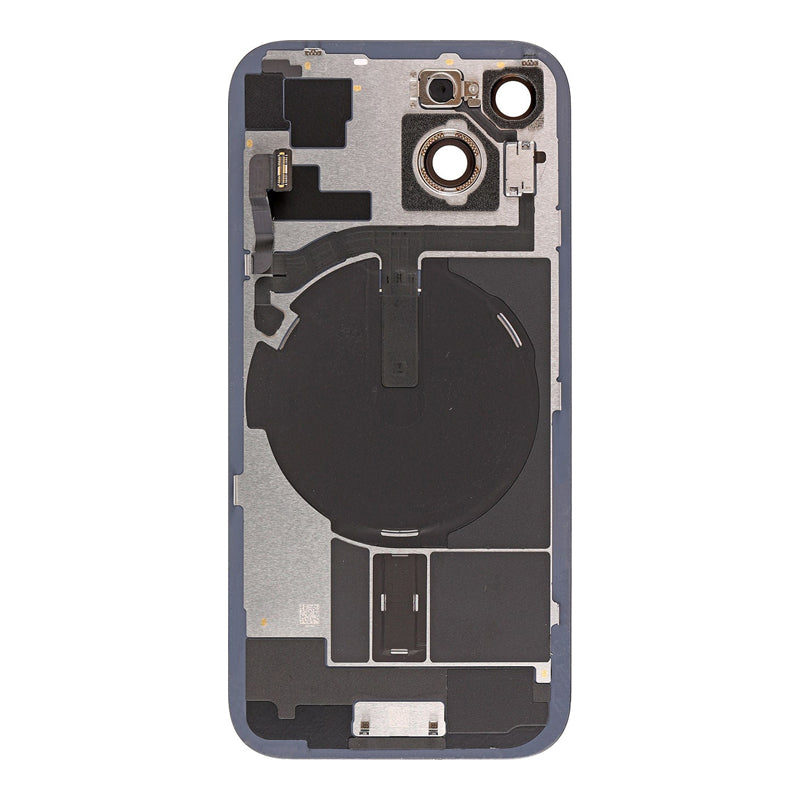 Original iPhone 15 Rear Glass Cover Replacement with Metal Frame & Camera Lens - Compatible with All iPhone 15 Models - DIY Repair Kit for Cracked/Broken Back Glass (Perfect for Home Repairs & Tech Enthusiasts)