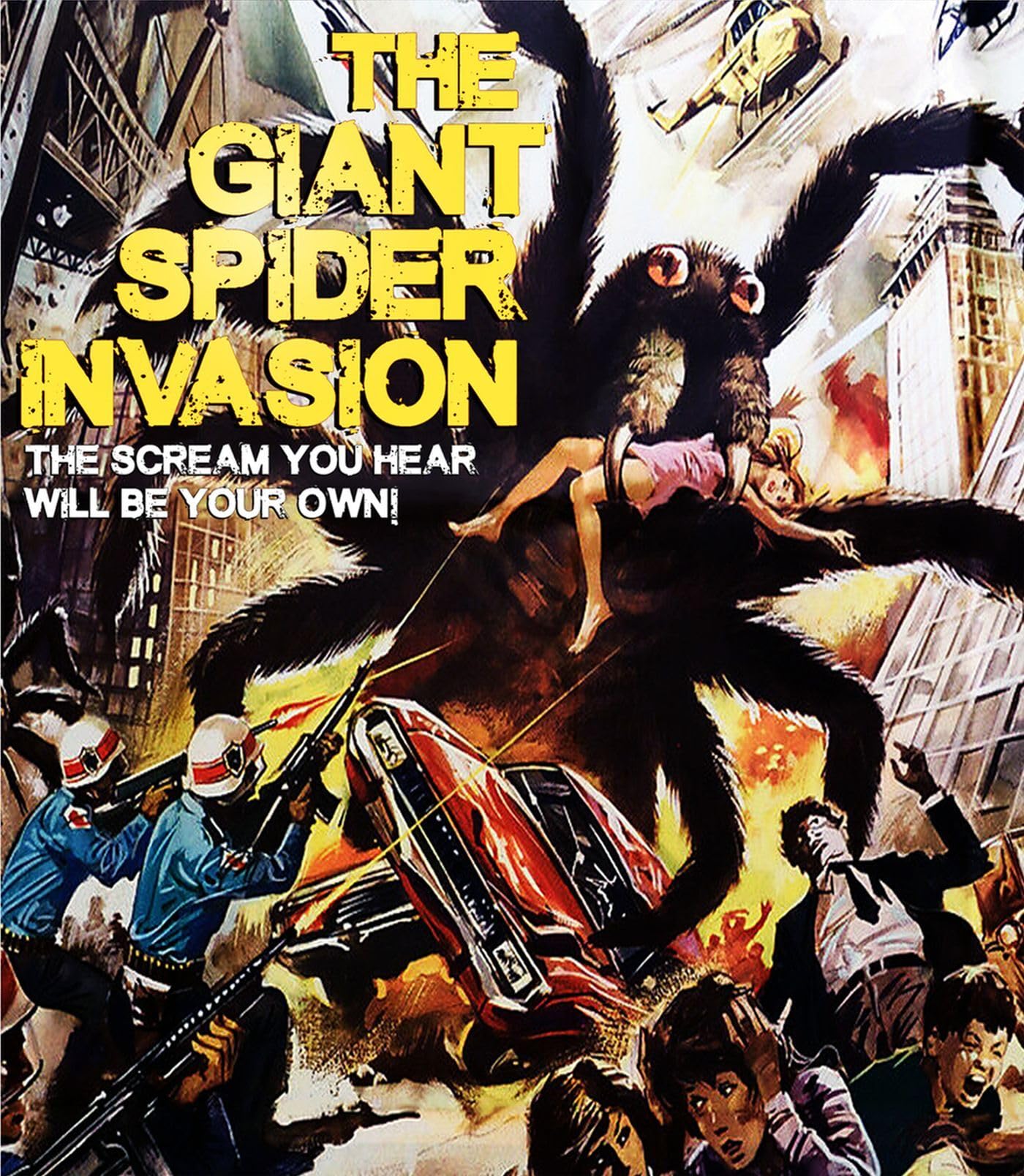 Giant Spider Invasion Movie - Classic Sci-Fi Horror Film for Halloween & Movie Nights | Perfect for Horror Fans & Collectors