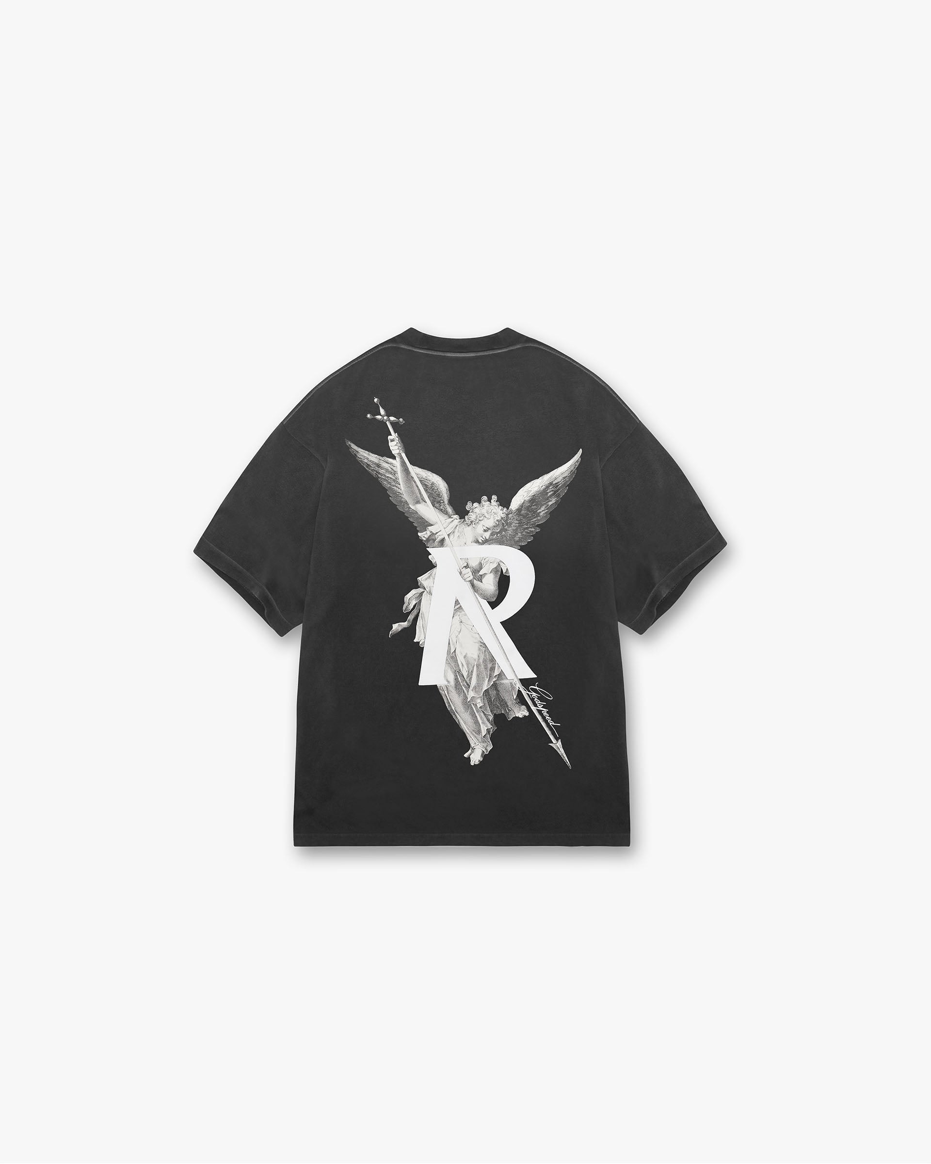 Archangel Graphic T-Shirt - Stained Black Design | Casual Streetwear for Men & Women | Perfect for Everyday Wear & Gifts