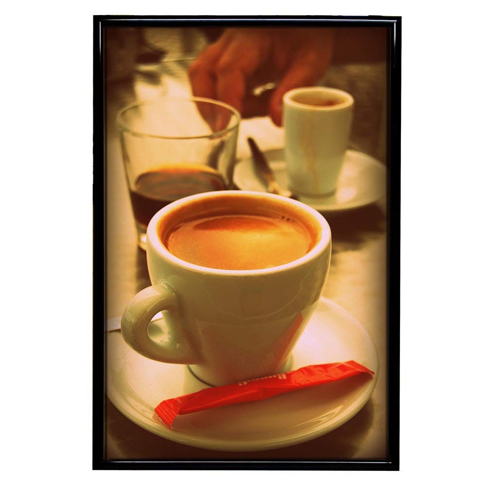 Frame USA 27x41 Deluxe Polystyrene Plastic Poster Frames (Gold) - American Made Wall Art Display for Home, Office & Classroom Decor