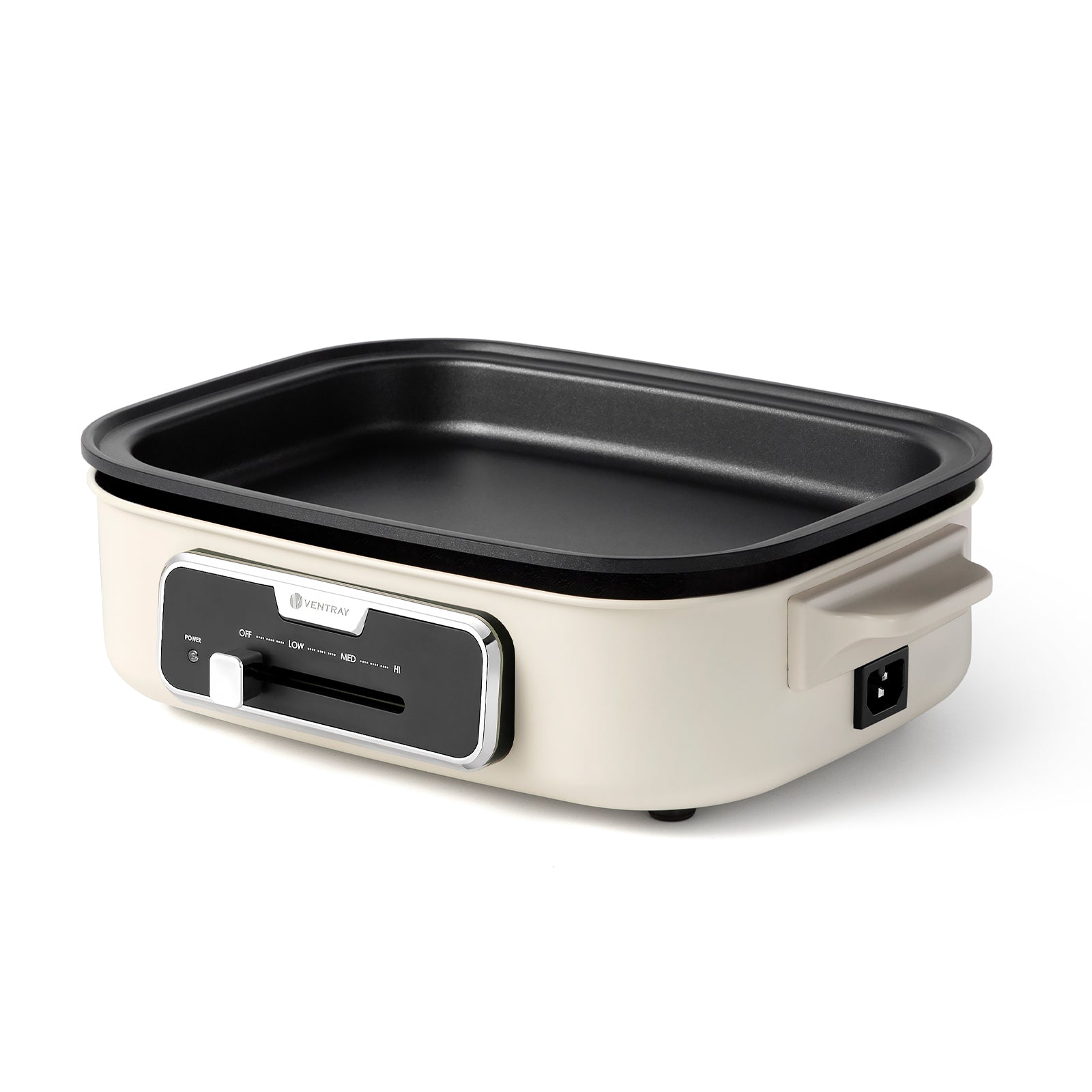 EL GRILL Electric Indoor Grill Set with 5 Nonstick Pans - Perfect for Healthy Cooking, Grilling Steaks, Burgers & Vegetables at Home or Office