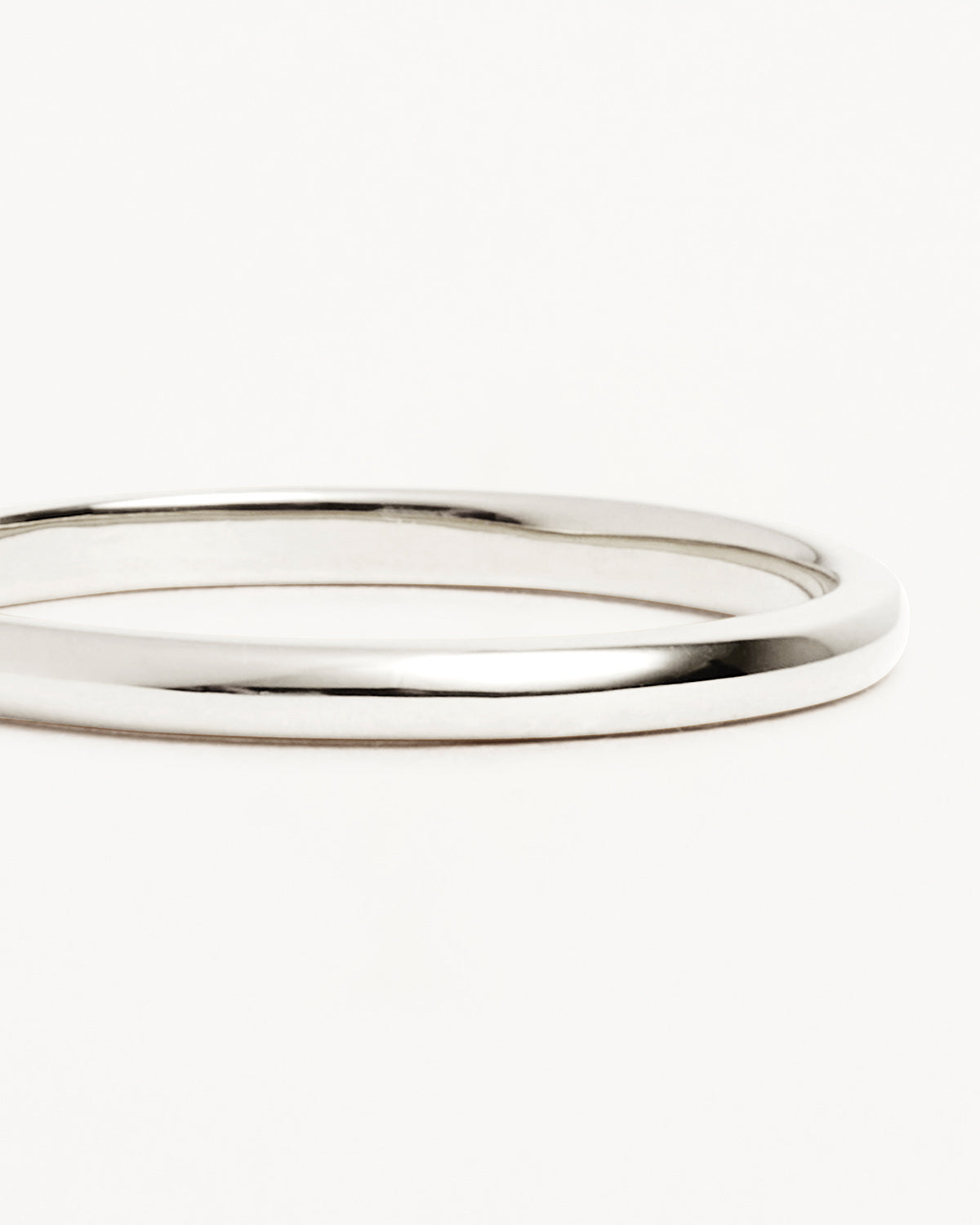 14k Solid White Gold Bold Purity Ring for Women - Durable & Hypoallergenic Wedding Band, Promise Ring or Anniversary Gift - Perfect for Everyday Wear & Special Occasions