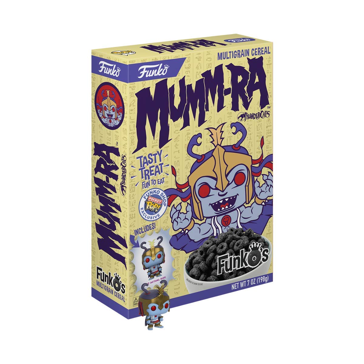 Funko Pop! Exclusive Mumm-Ra Thundercats Cereal w/Pocket Pop - Limited Edition Collectible Action Figure for Fans & Display - Perfect for Home Decor, Office Display, and Gift Giving